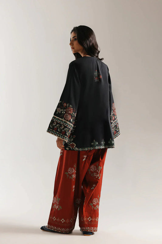 ETHNC BLACK & RED 2PC