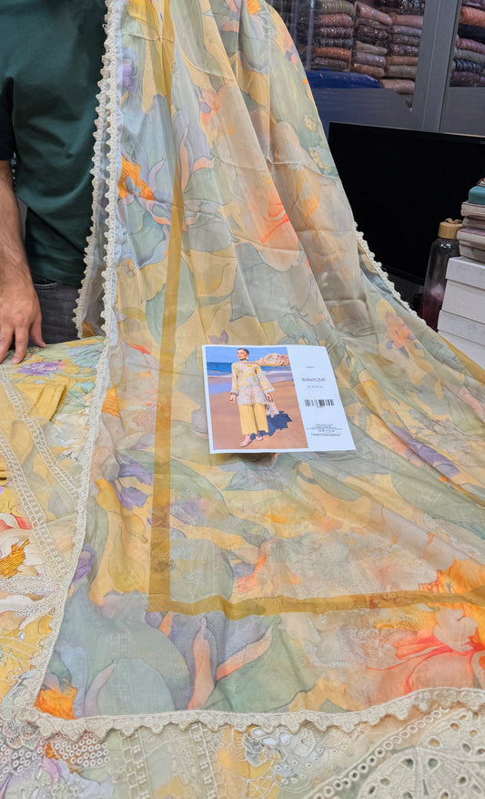 BAROQUE LAWN PRINT 4121-A