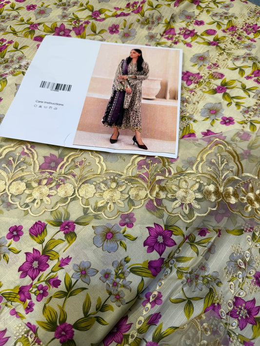 BAROQUE LAWN BQ YELLOW