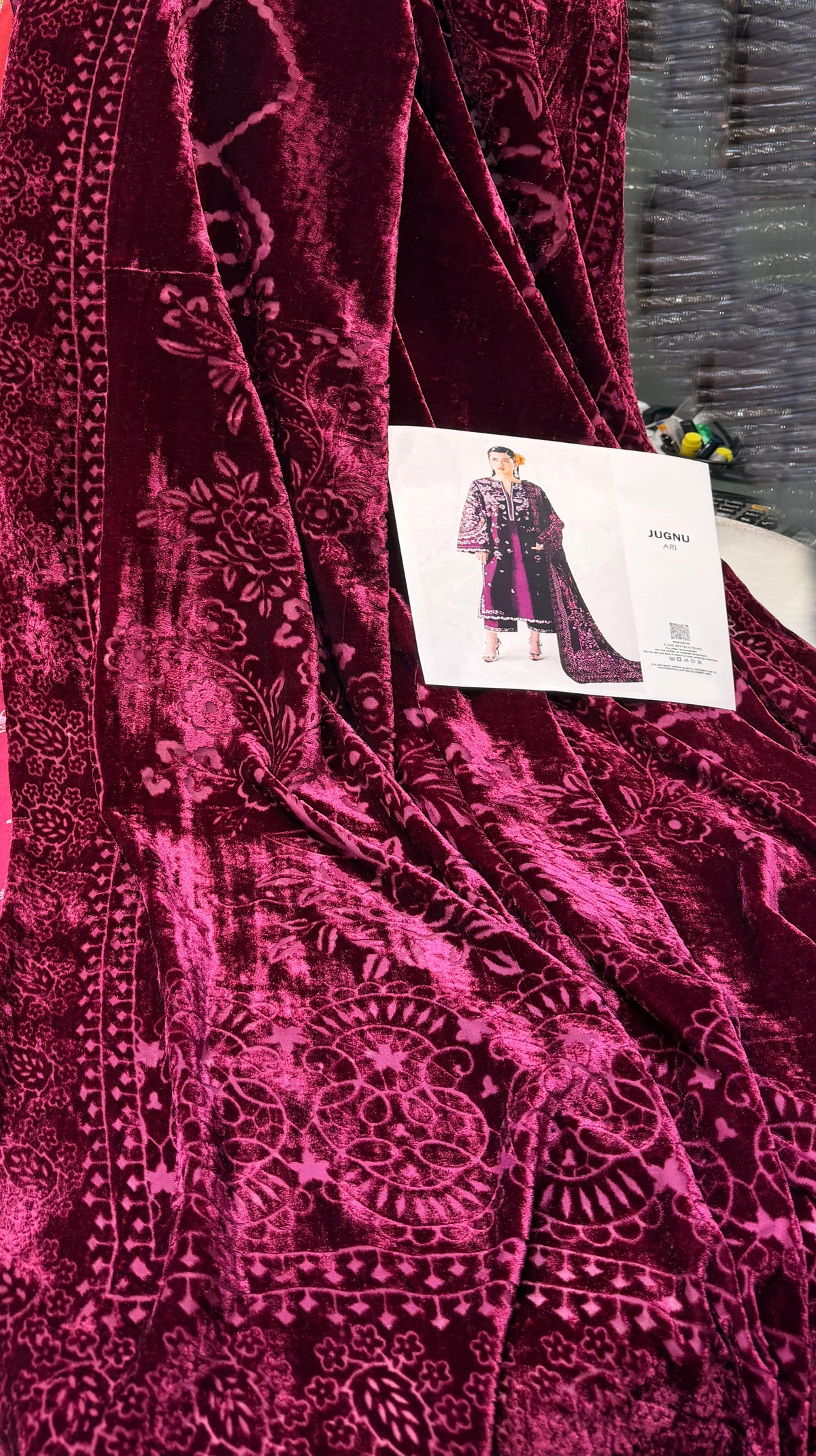 HUSSAIN REHAR JUGNU ARI DHANAK PALACHI SHAWL