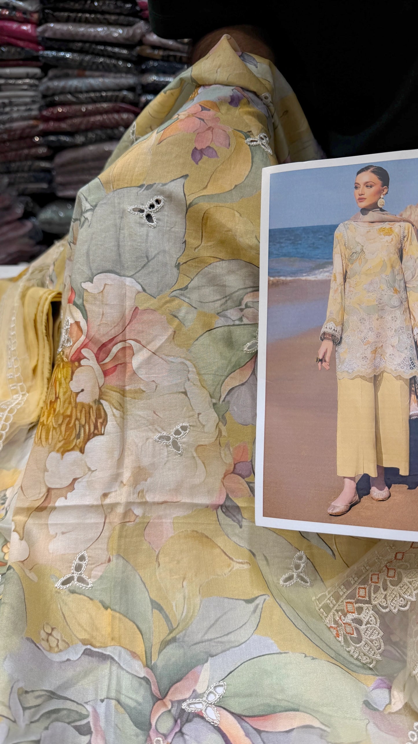 BAROQUE LAWN PRINT 4121-A