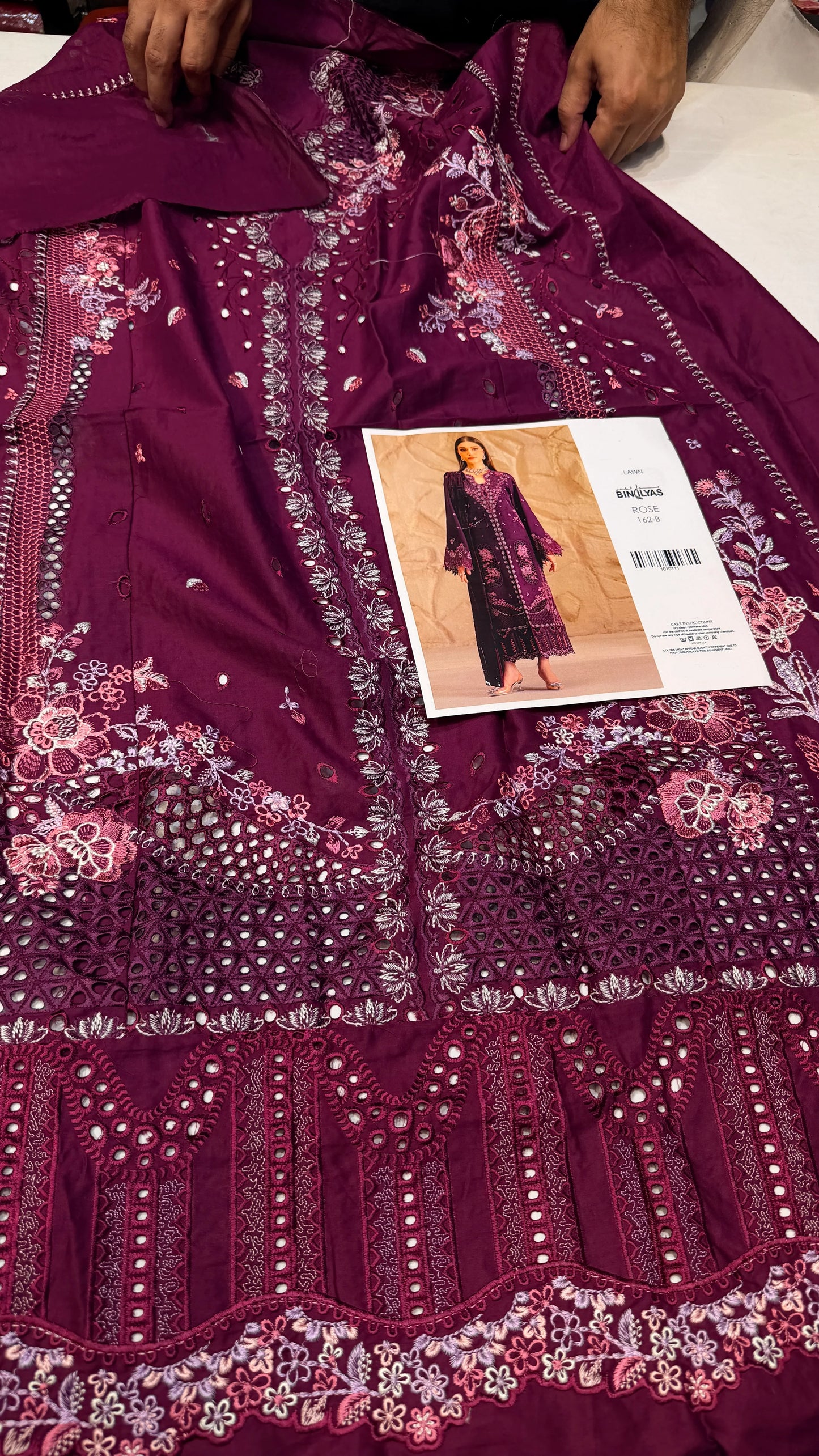 BIN ILYAS 162 ROSE MAGENTA