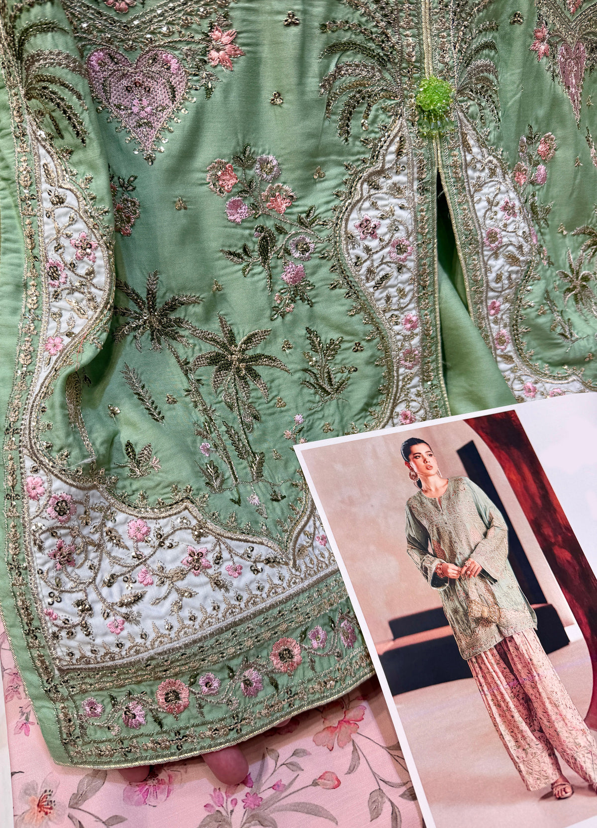 ETHNC KURTA SET VISCOSE E-719 2PC