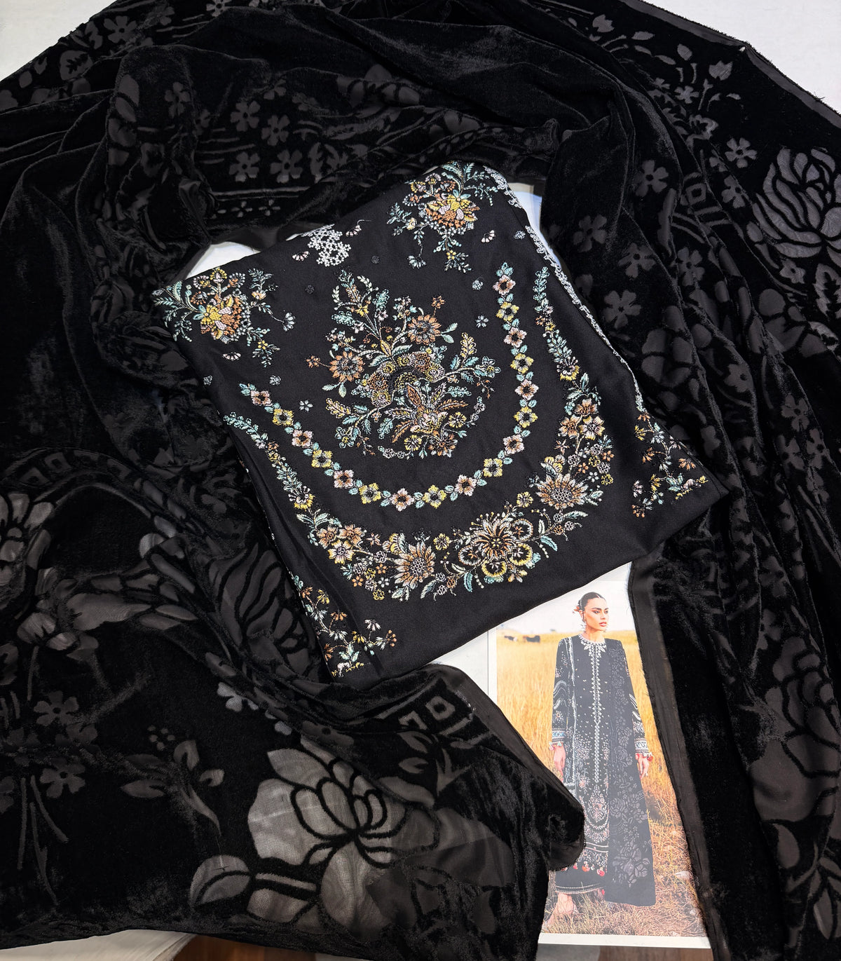 HUSSAIN REHAR MIRHA DHANAK PALACHI SHAWL