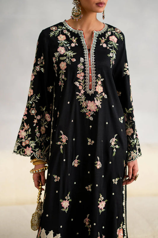 ETHNC SILK E-104 KAFTAN 2PC