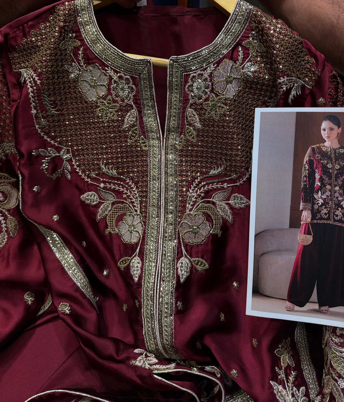 ETHNC SILK E-1077 2PC