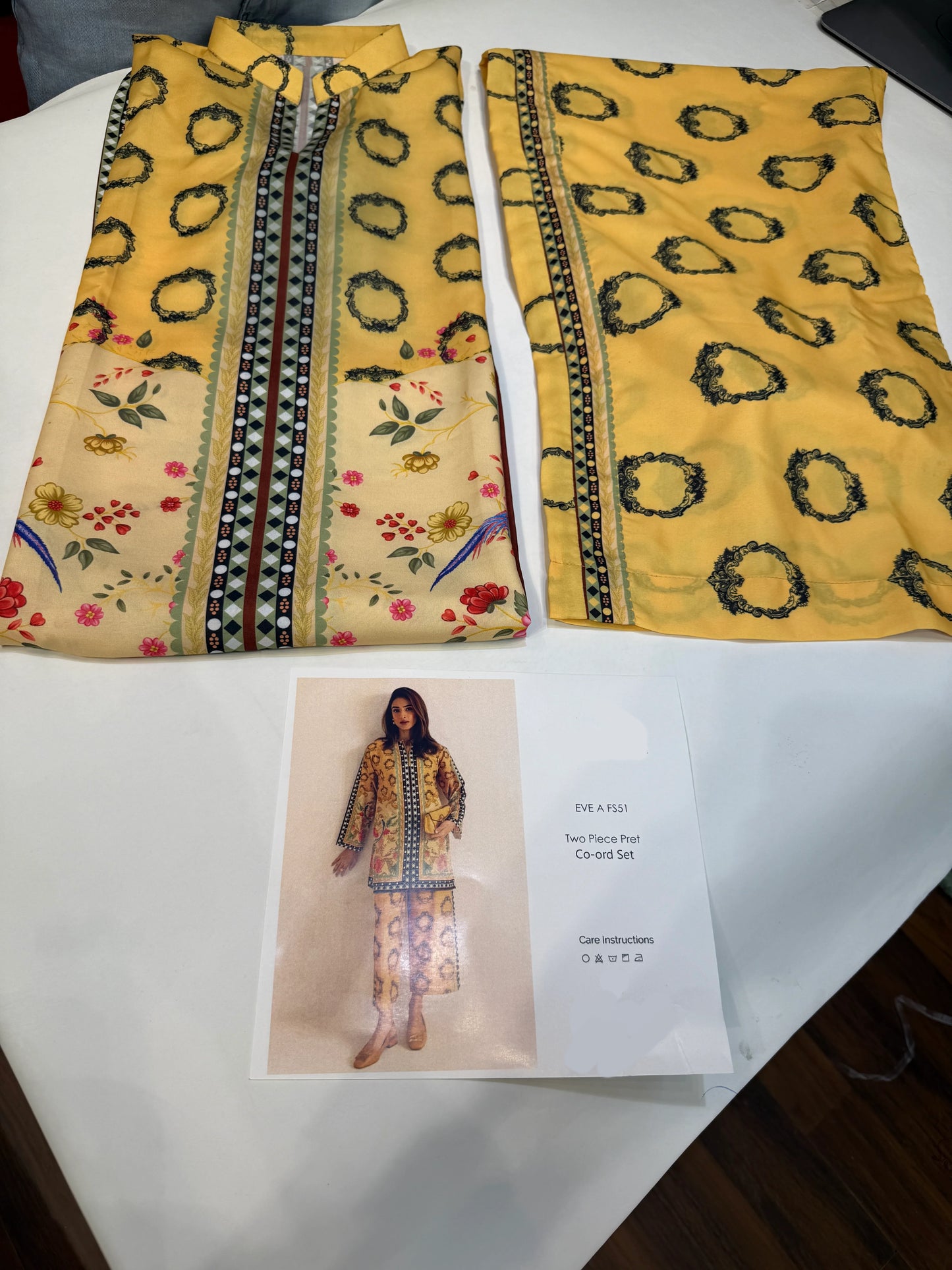 EVE SILK LAWN CO-ORD