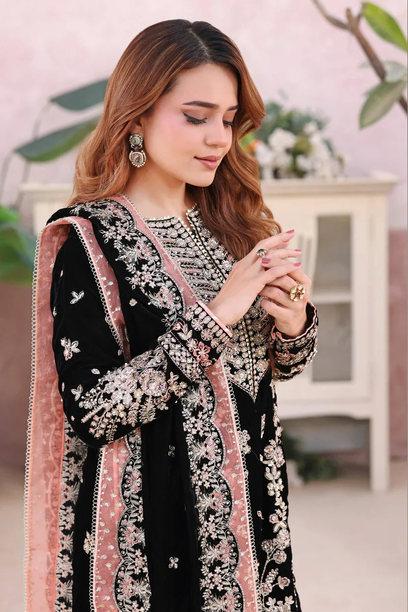 ANEELAS VELVET BLACK LUXE Rs.7,750.00