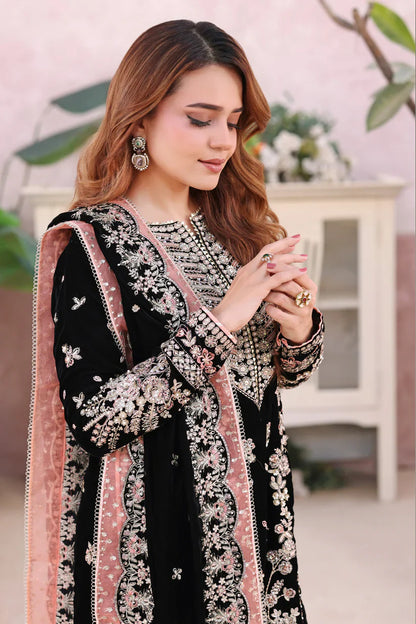 ANEELAS VELVET BLACK LUXE Rs.7,750.00