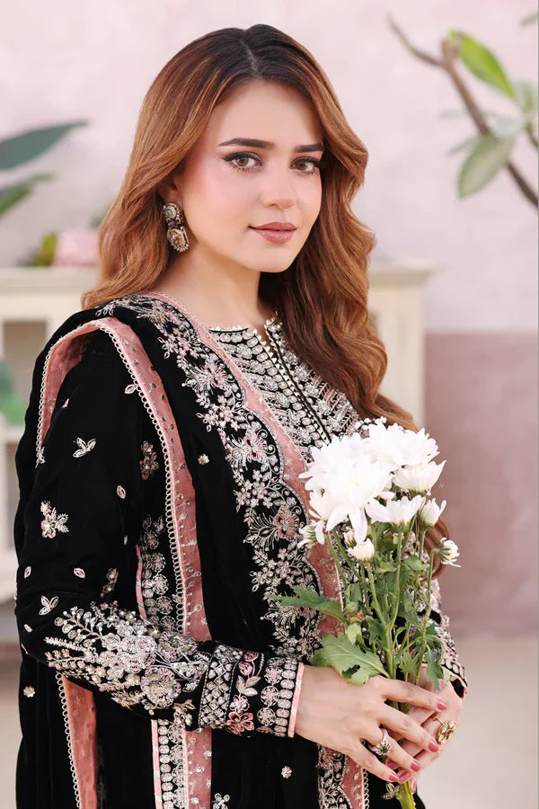 ANEELAS VELVET BLACK LUXE Rs.7,750.00