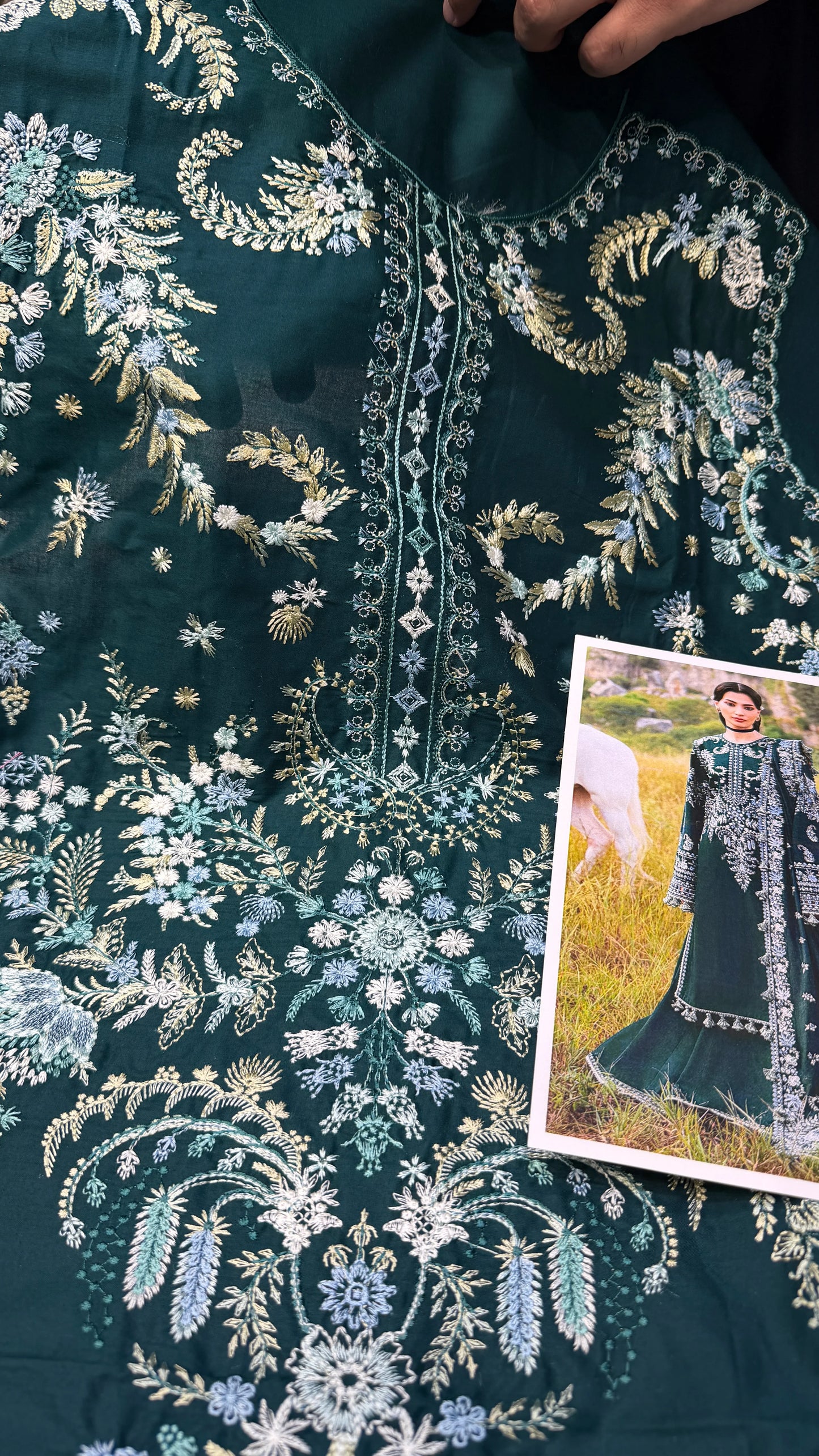 HUSSAIN REHAR JOHAR  3 Piece Embroidered