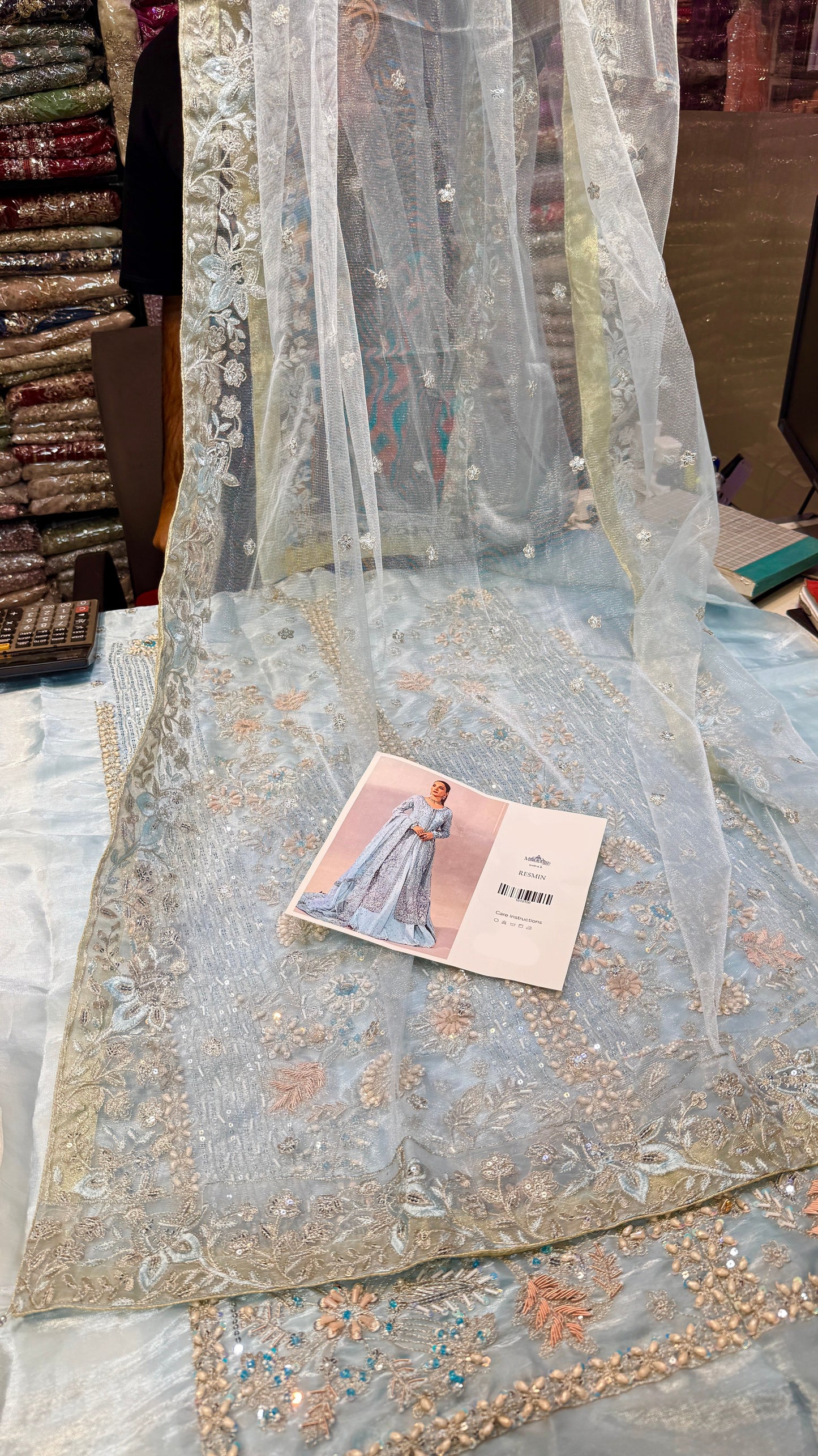 MARIA.B SHISHA SILK RESMIN 2PC