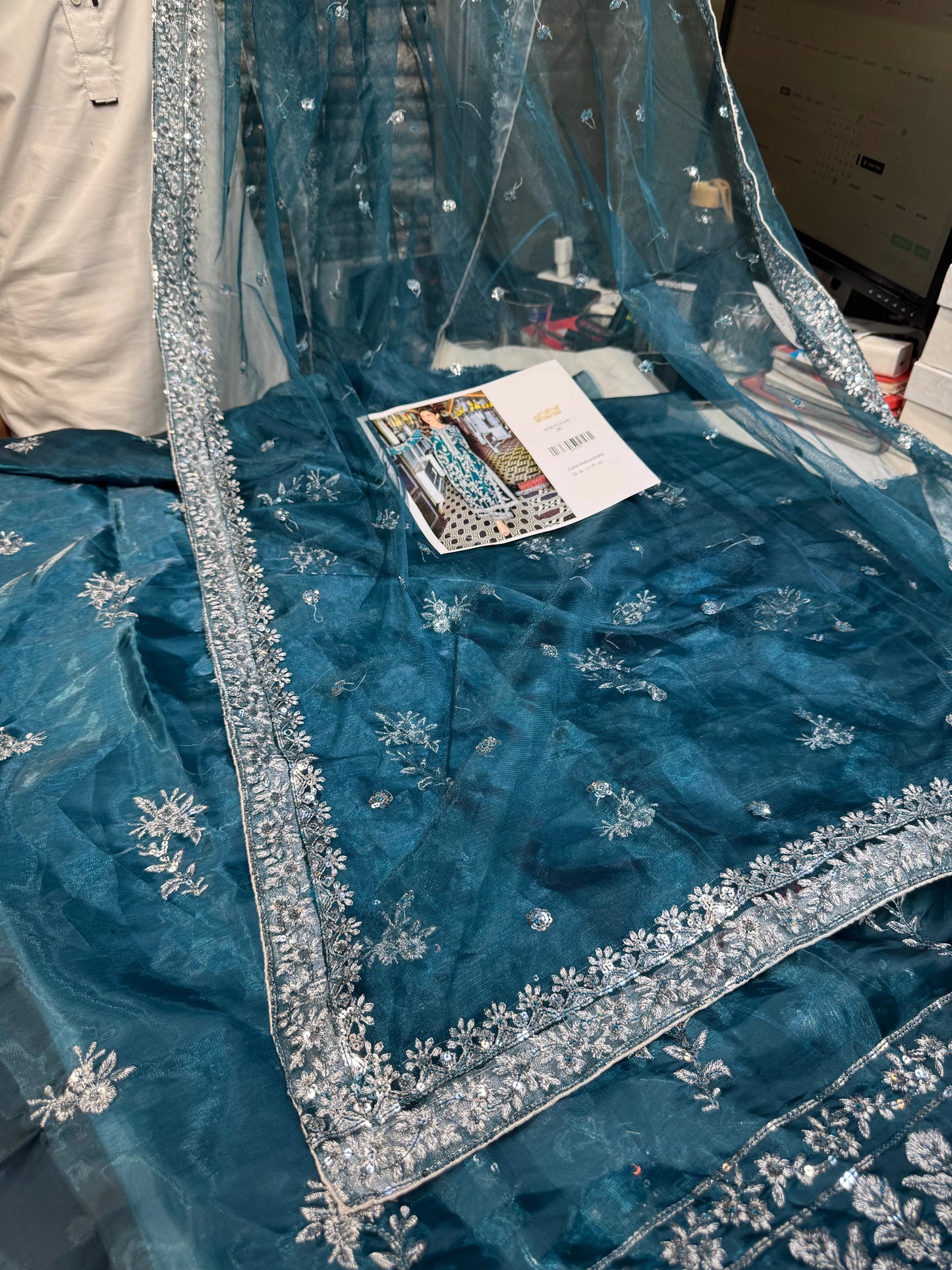 SRA 2PC SHISHA SILK FEROZEA 06