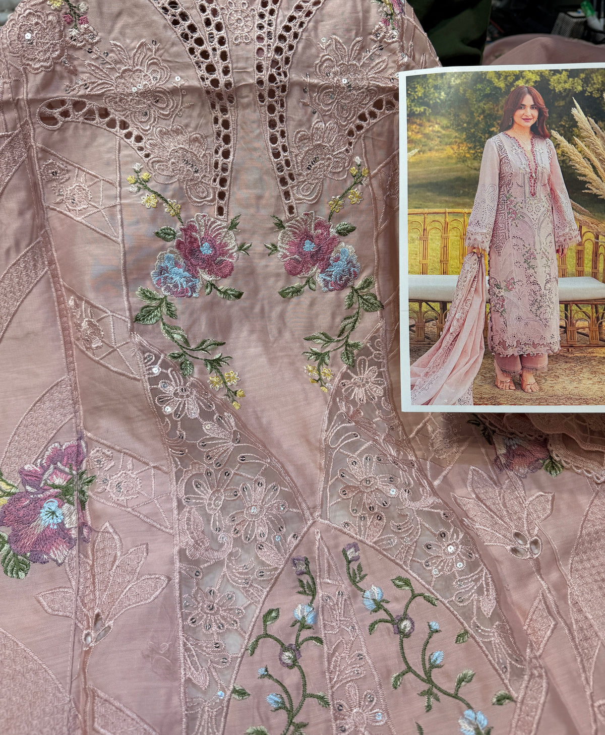 ELAF ELY 04 VISCOSE UNSTICHED 3PC