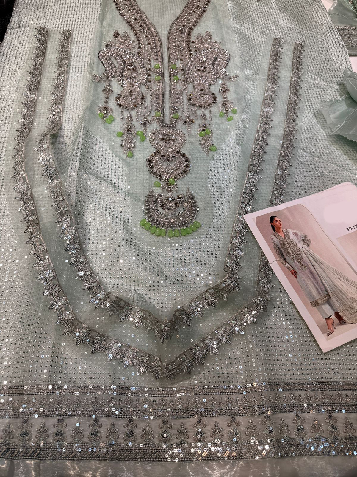 MARIA.B SHISHA SILK BDS 5003