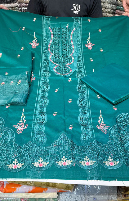 ANEELAS EMERLAD GREEN LAWN 2PC