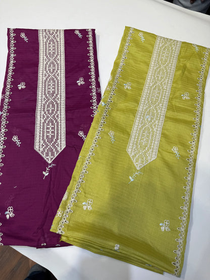 LAILA MISHRA 01-B MGENTA LAWN 2PC