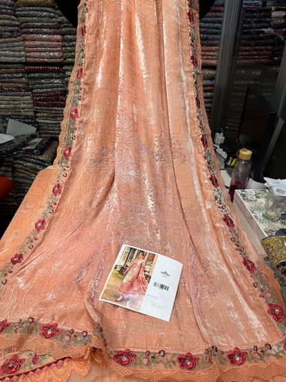 VELVET PALACHI 3PC MB PEACH