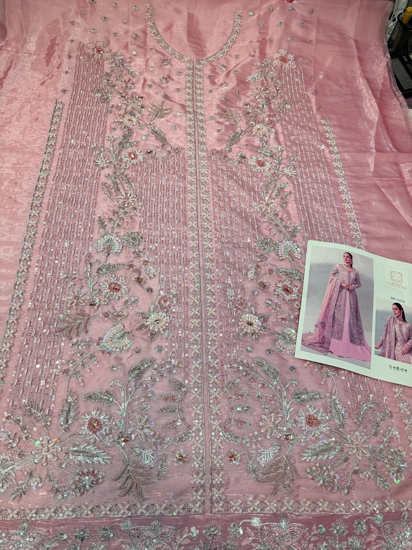 MARIA.B SHISHA SILK RESMIN 2PC