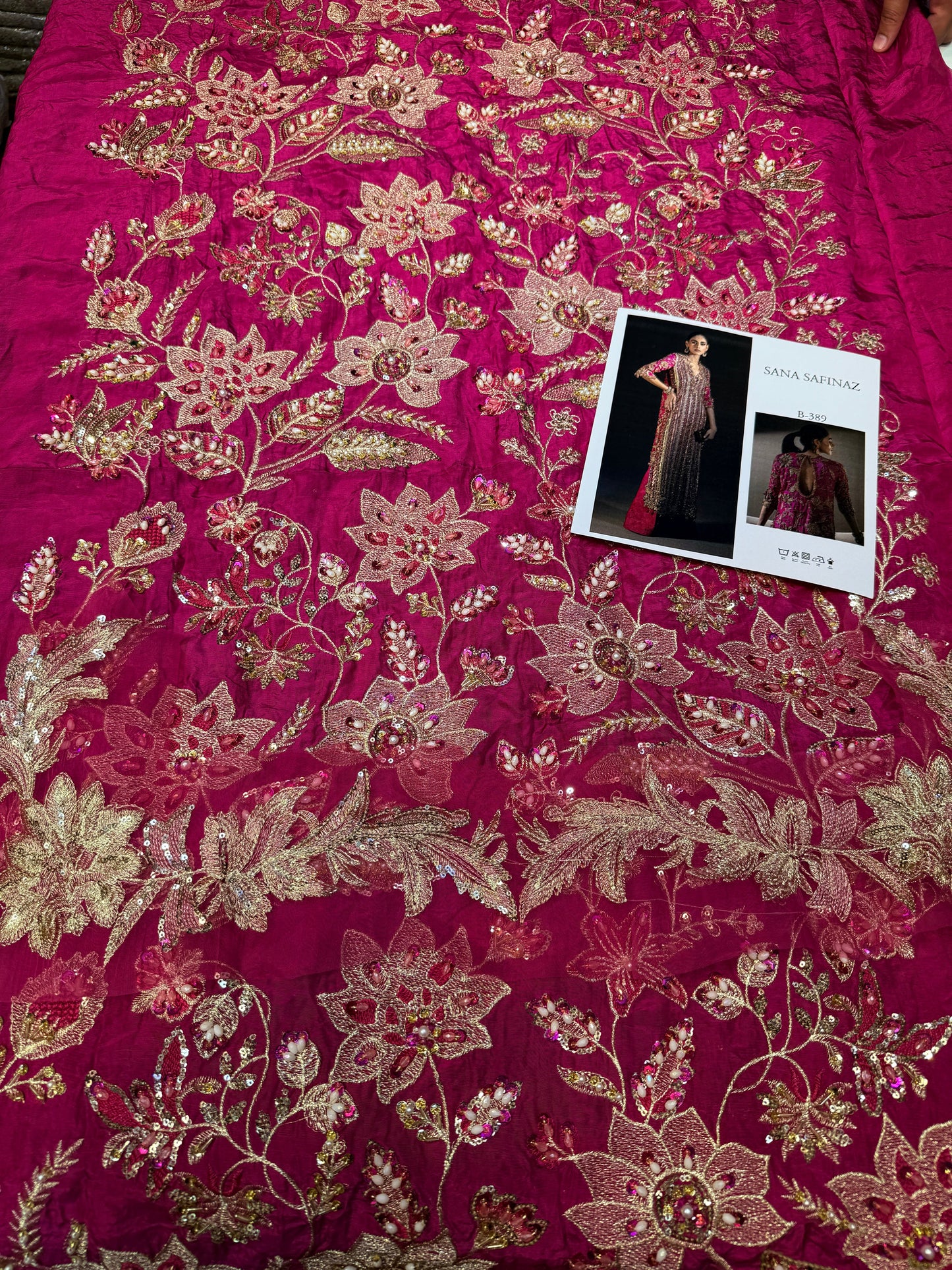 SANA SAFINAZ TASSEL SILK