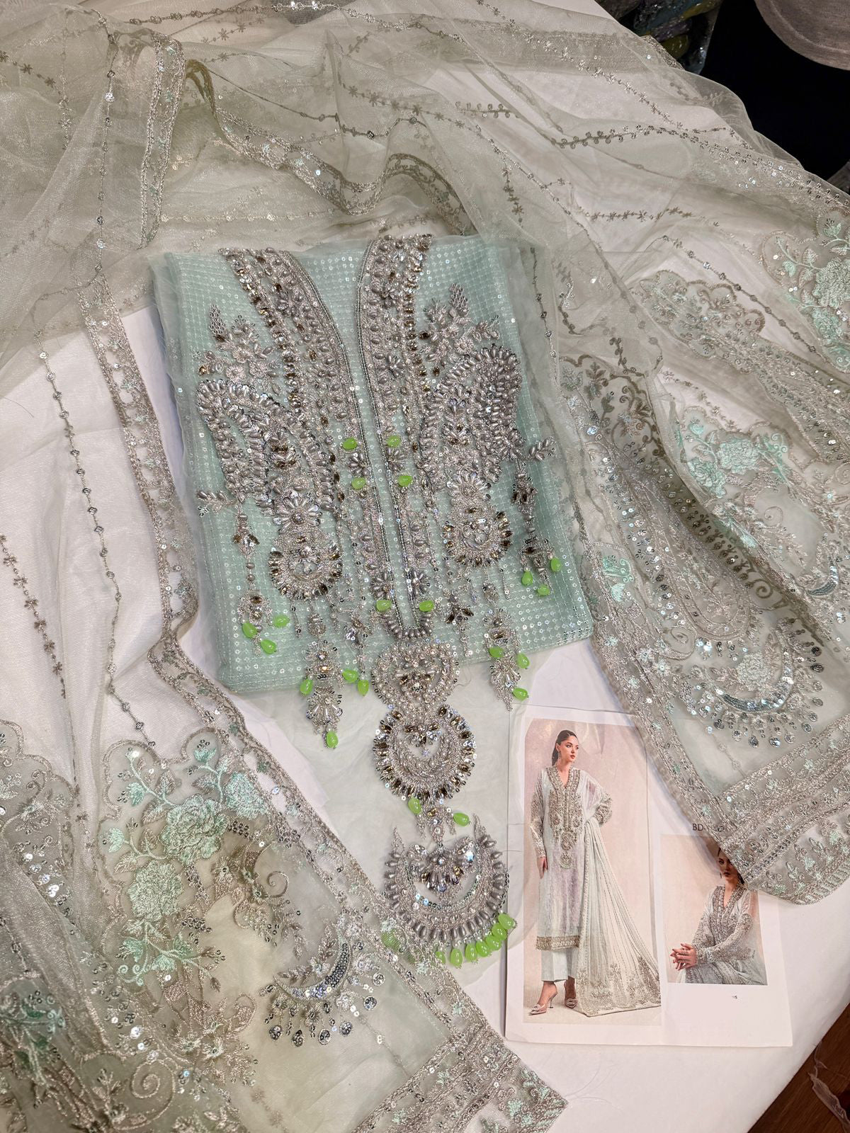 MARIA.B SHISHA SILK BDS 5003