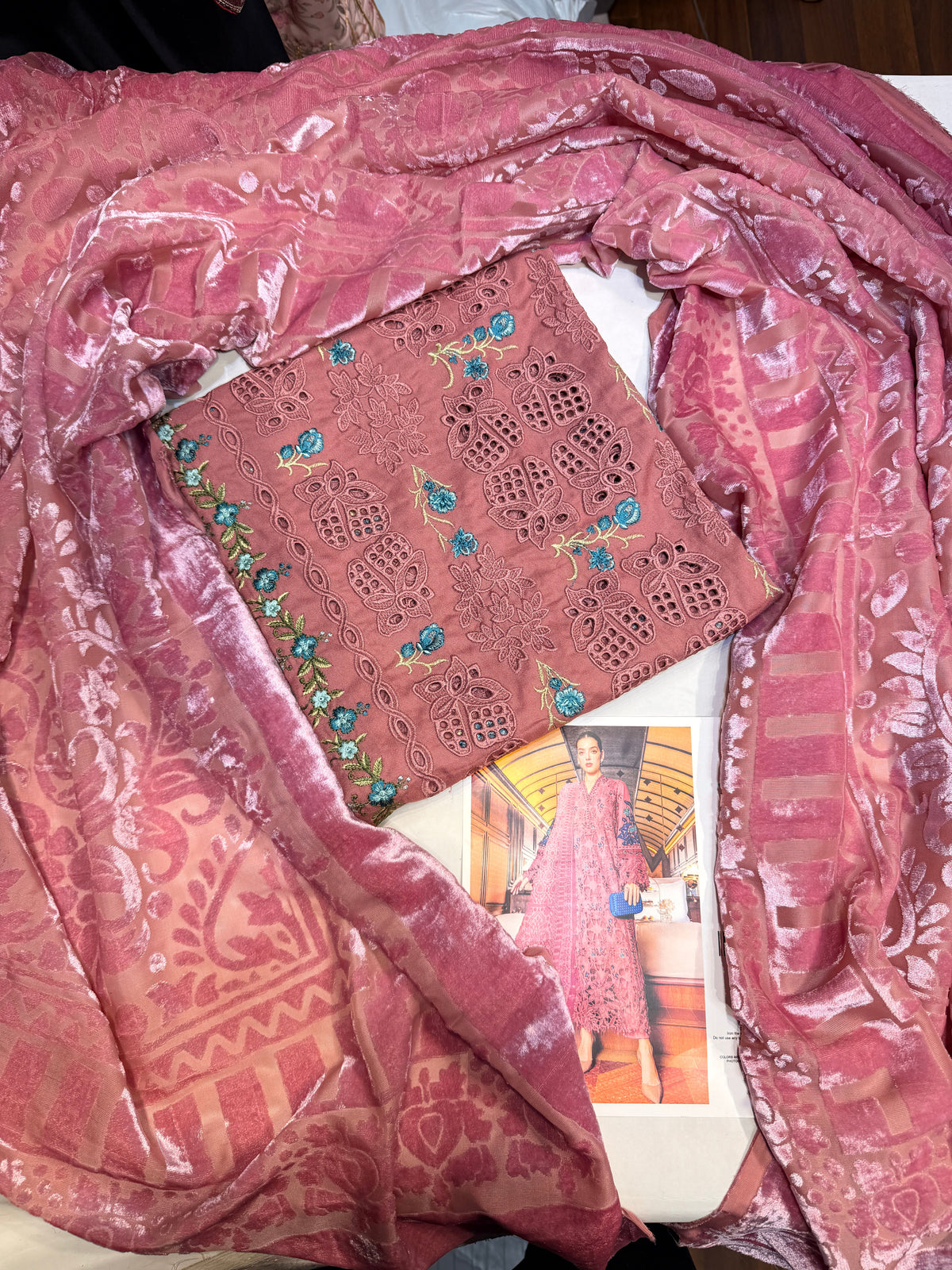 MARIA.B 2608 DHANAK PALACHI SHAWL