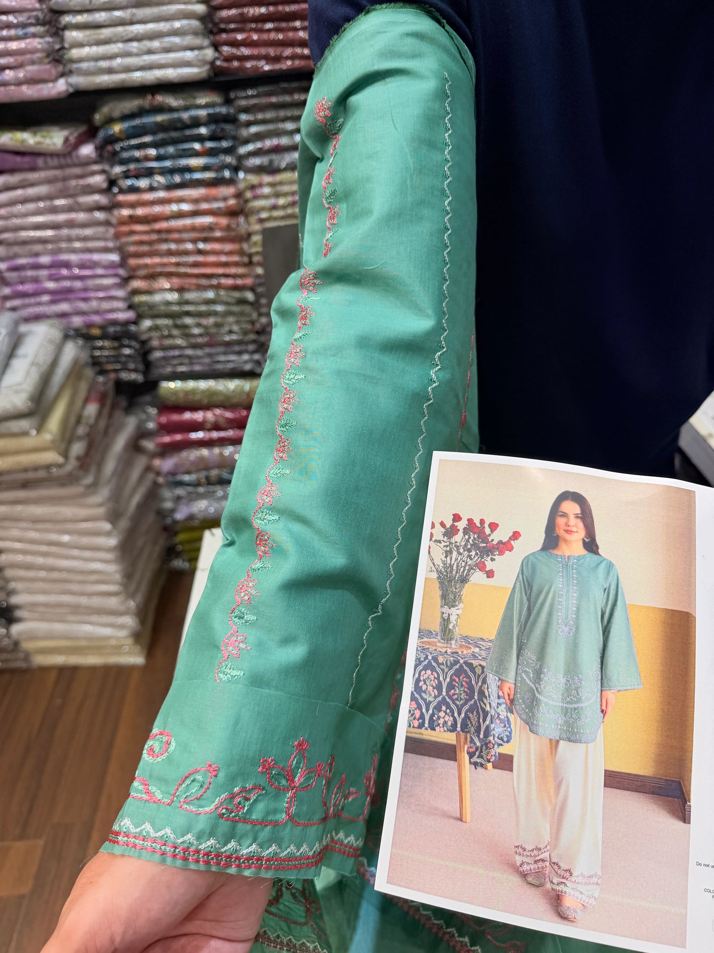 ETHNC ZARIF 2PC UNSTICHED