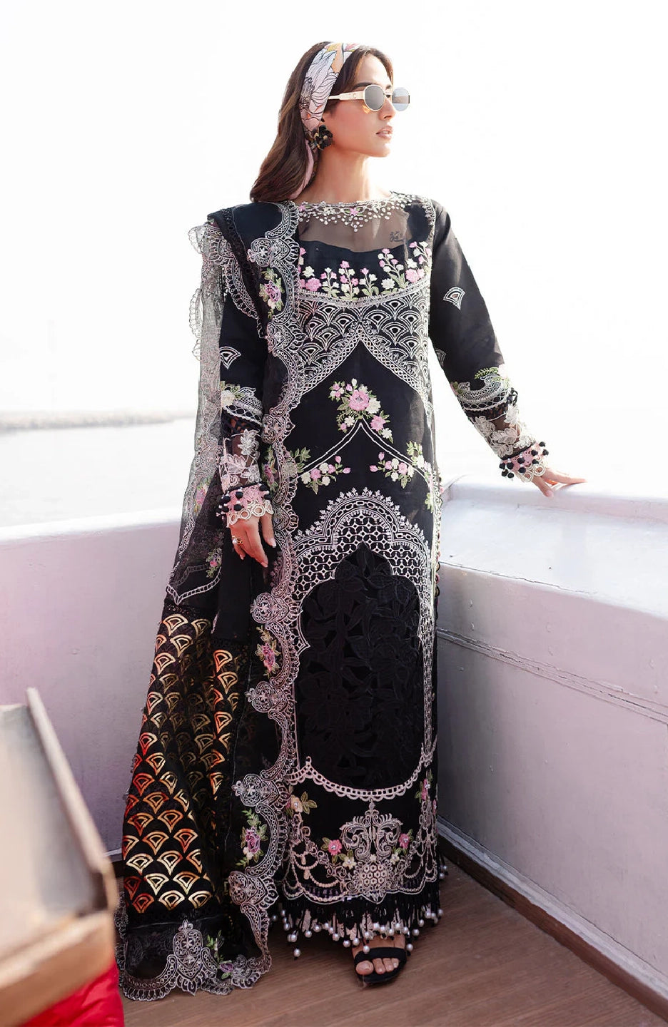 PARISHAY LAWN MS-01 3 Piece Embroidered