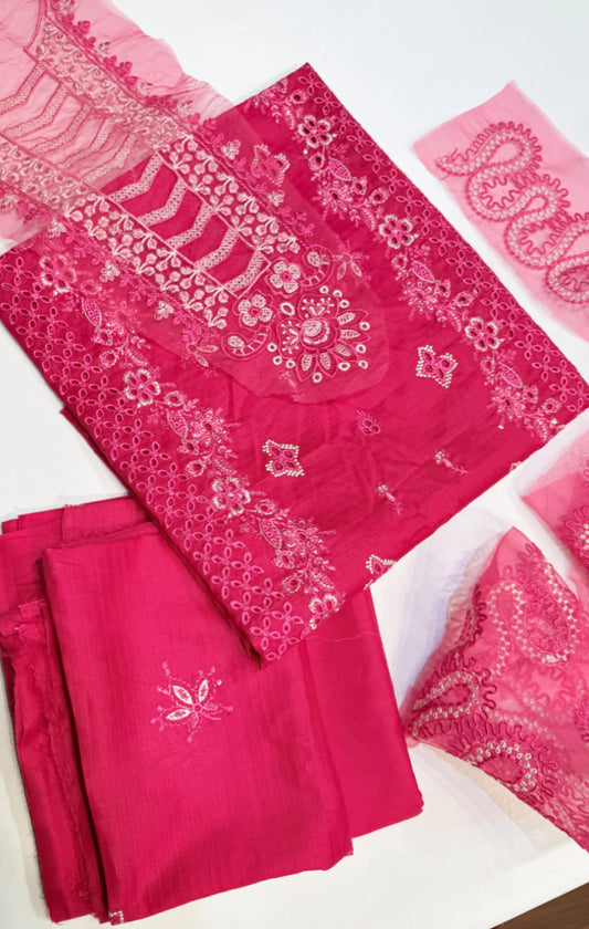 ZOE SHOCKING LAWN 2PC