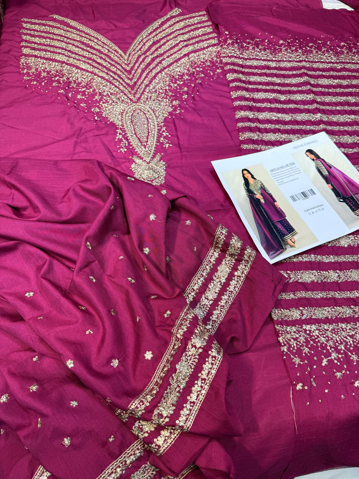 JAZMIN RAW SILK UR 7056