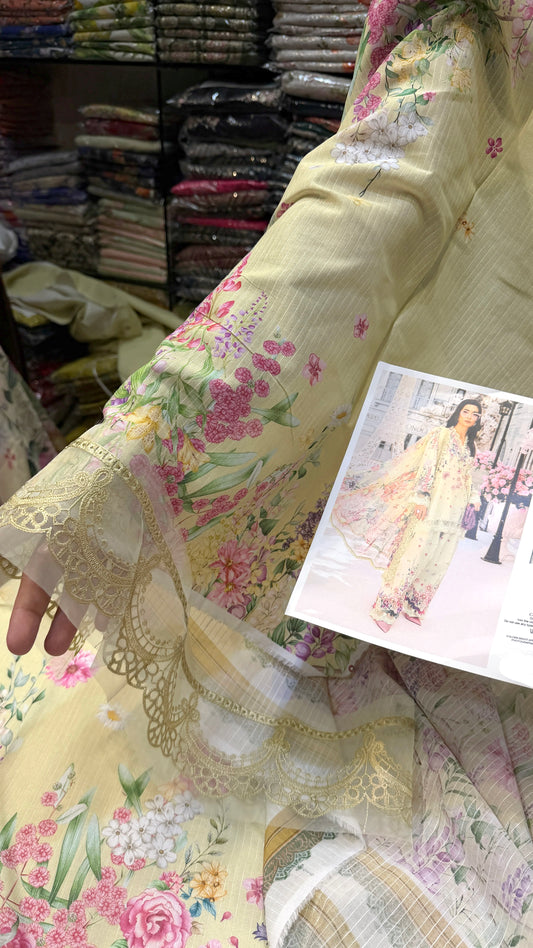 MARIA.B LAWN 2603 PISTACHIO