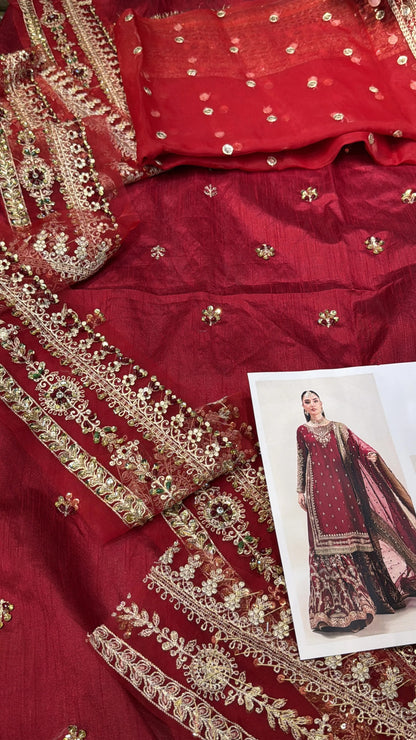 MARIA.B RAW SILK EF-EF25