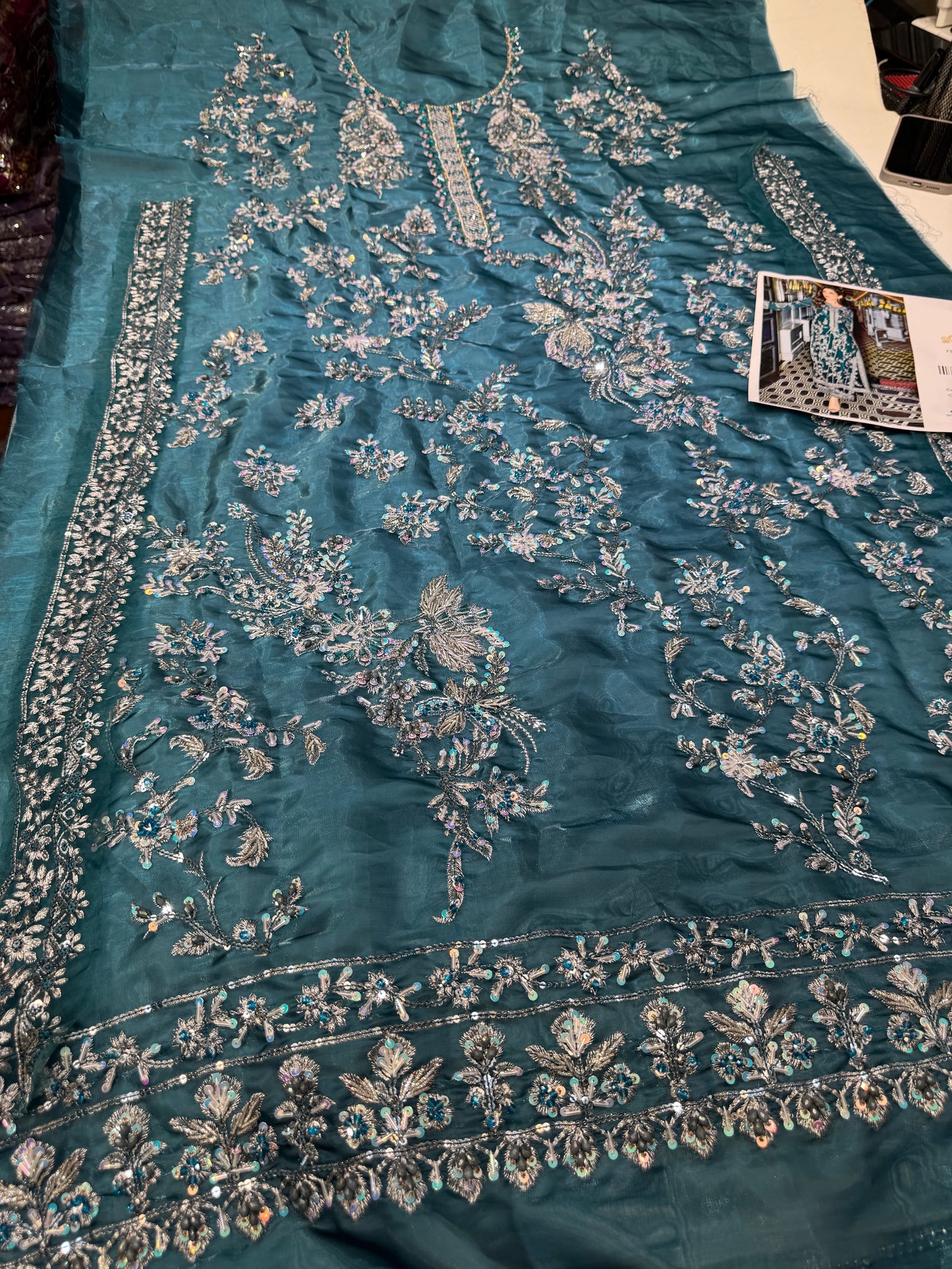 SRA 2PC SHISHA SILK FEROZEA 06