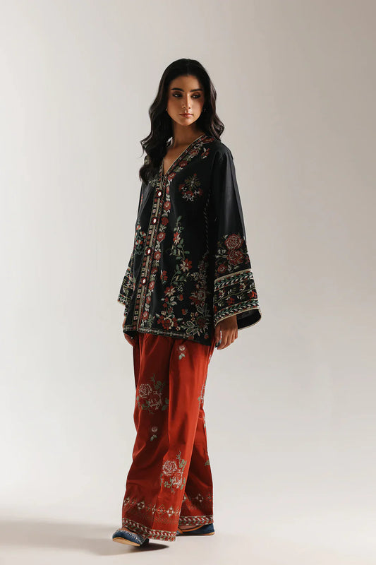 ETHNC BLACK & RED 2PC