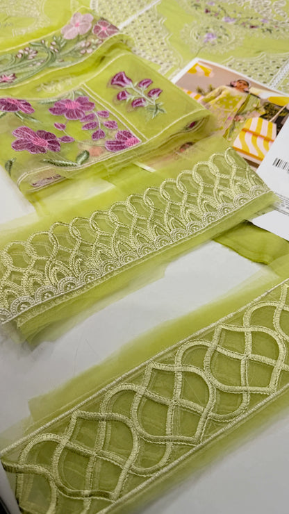 PARISHAY LAWN MS-04 3 Piece Embroidered