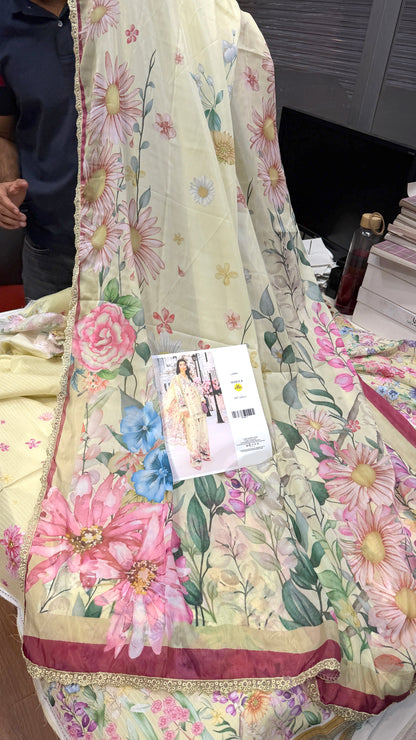 MARIA.B LAWN 2603 PISTACHIO