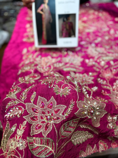 SANA SAFINAZ TASSEL SILK