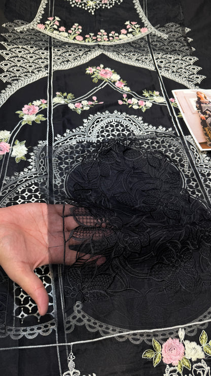 PARISHAY LAWN MS-01 3 Piece Embroidered