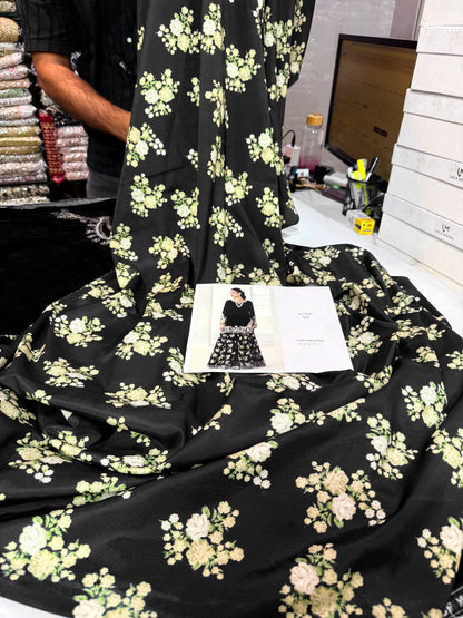 ETHNC VELVET BLACK 2PC