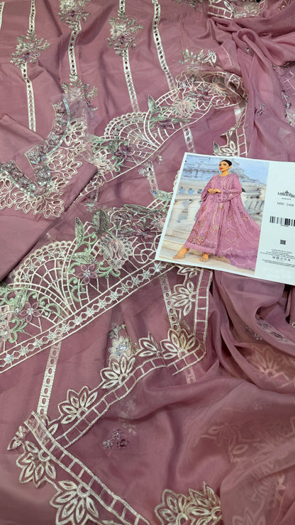MARIA.B LAWN MPC-2406  3 Piece Embroidered Regular priceRs.6,850.00 PKR