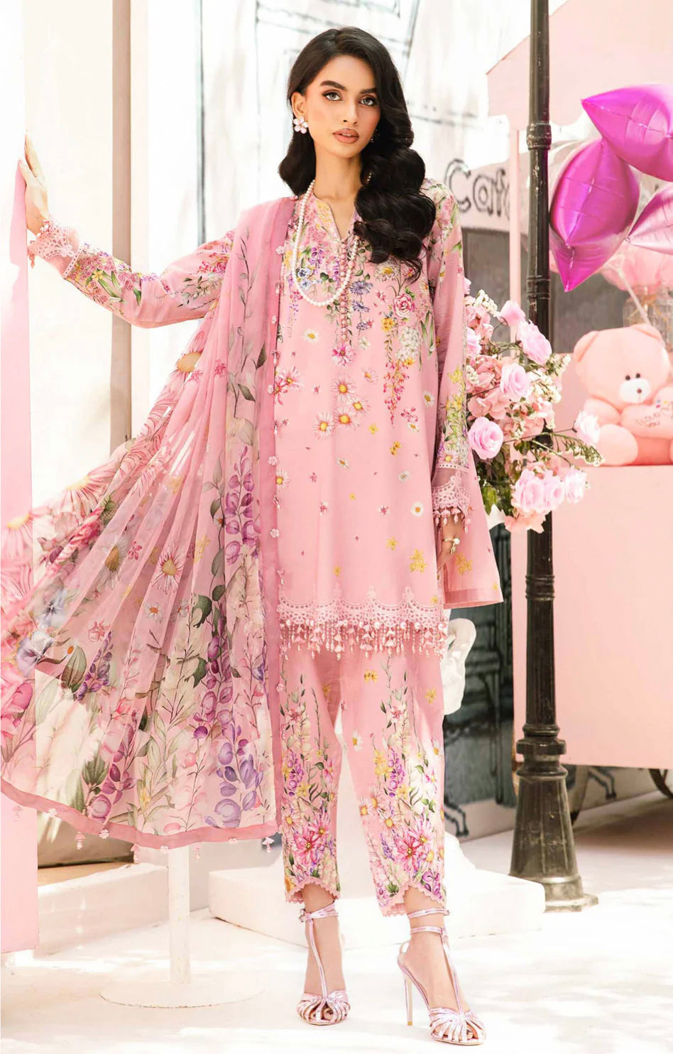 MARIA.B LAWN 2603 PINK