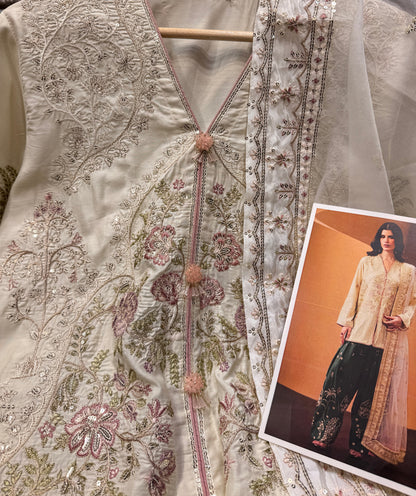 ETHNC KURTA SET VISCOSE E-1134 3PC