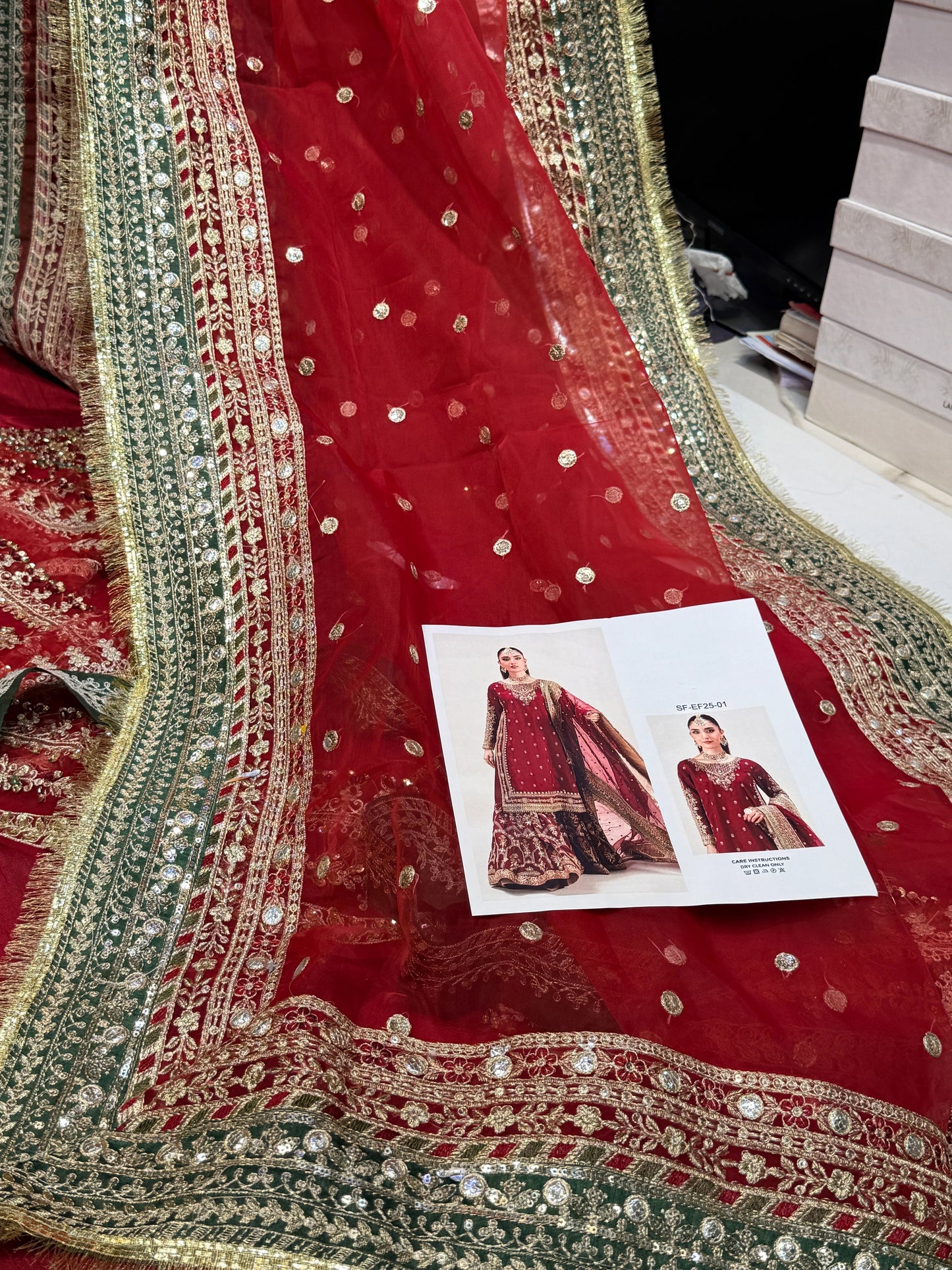 MARIA.B RAW SILK EF-EF25