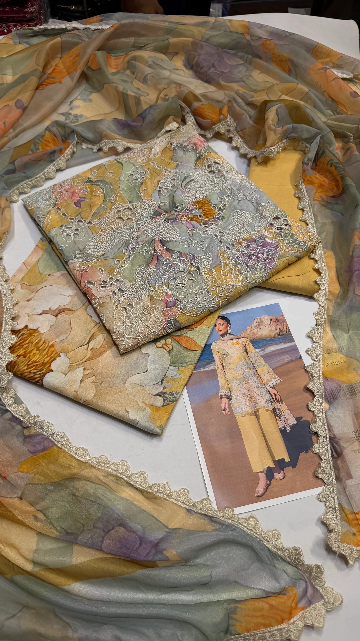 BAROQUE LAWN PRINT 4121-A