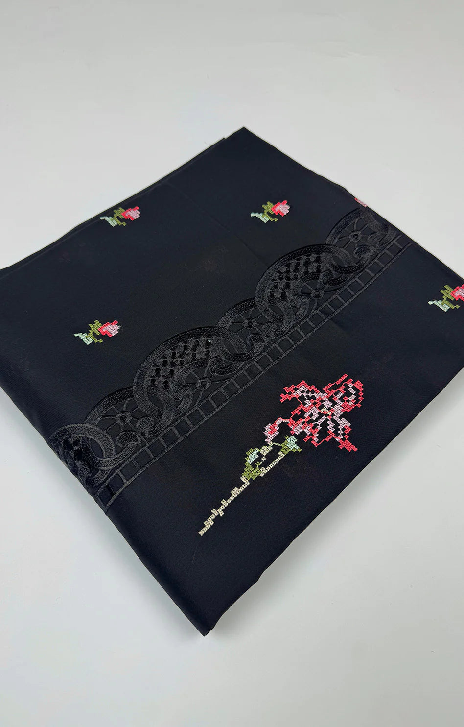 ANEELAS BLACK LAWN 2PC