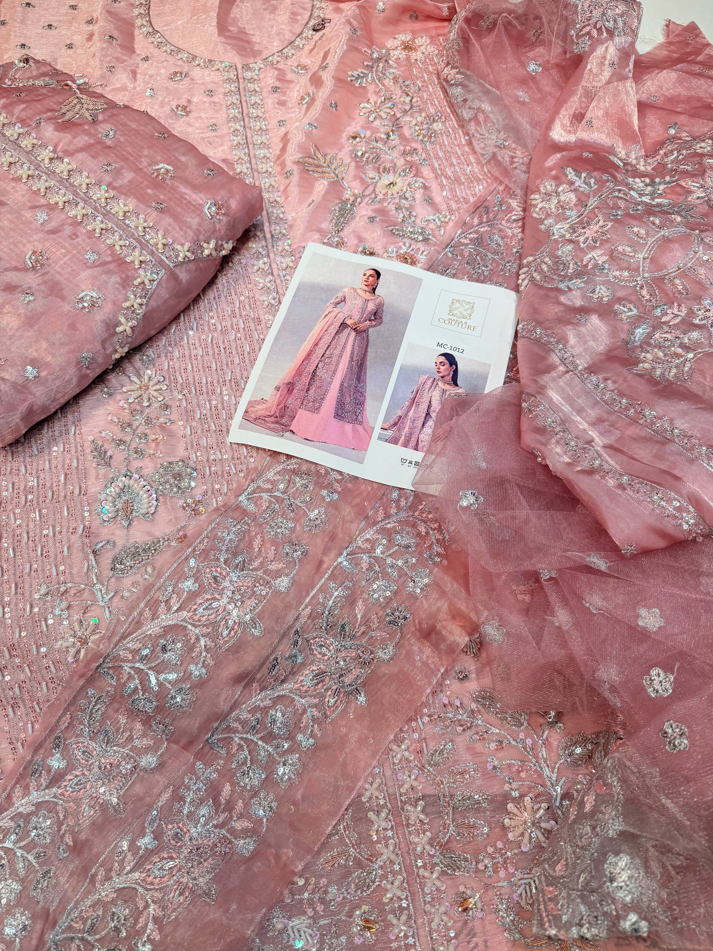 MARIA.B SHISHA SILK RESMIN 2PC