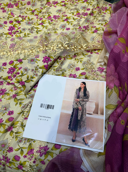 BAROQUE LAWN BQ YELLOW