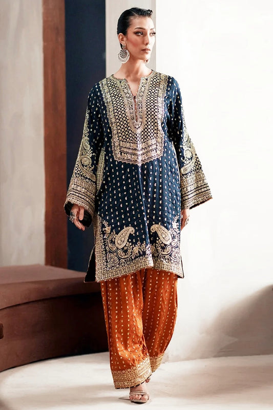 ETHNC KURTA SET VISCOSE E-1093 2PC