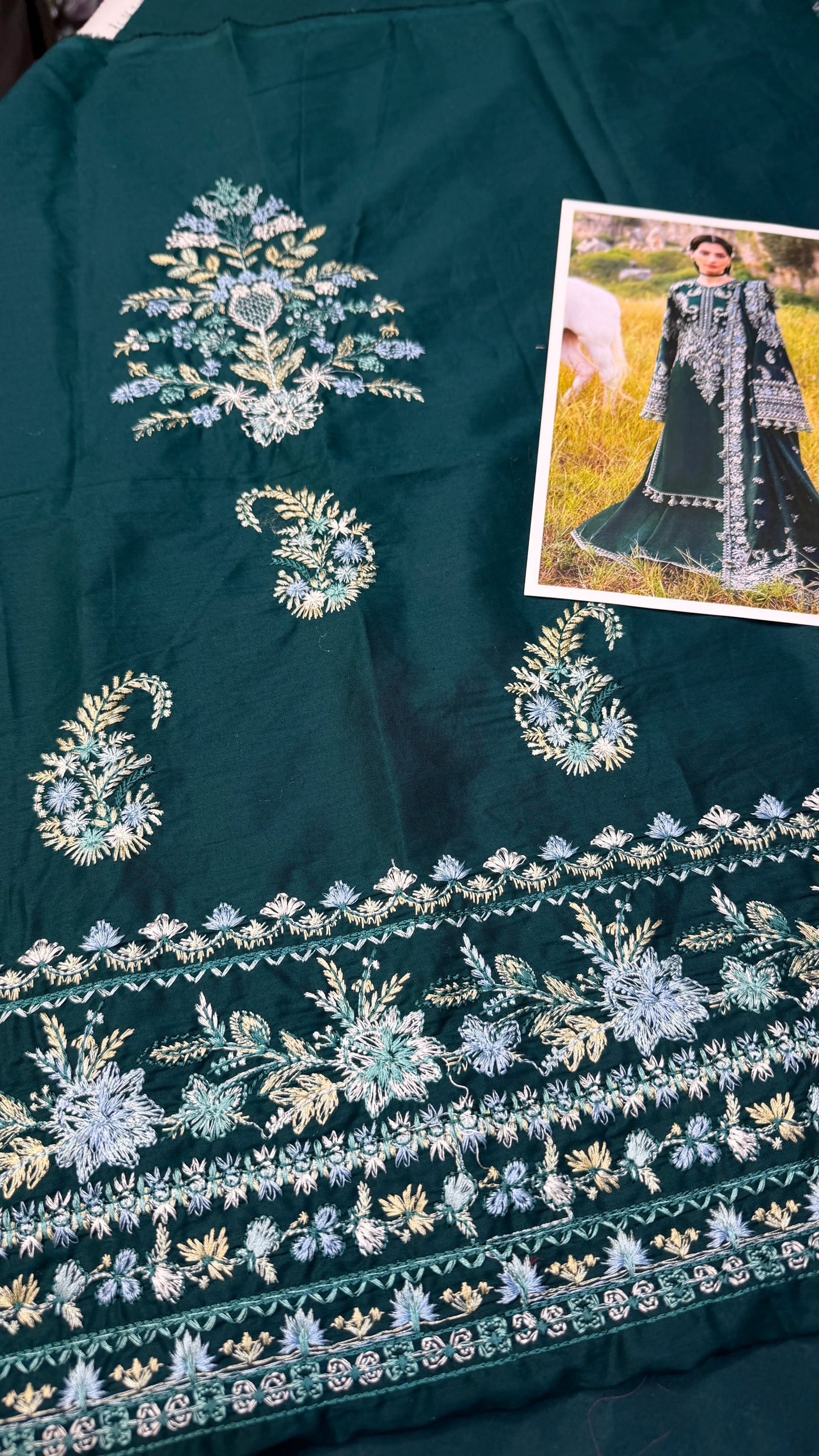 HUSSAIN REHAR JOHAR  3 Piece Embroidered