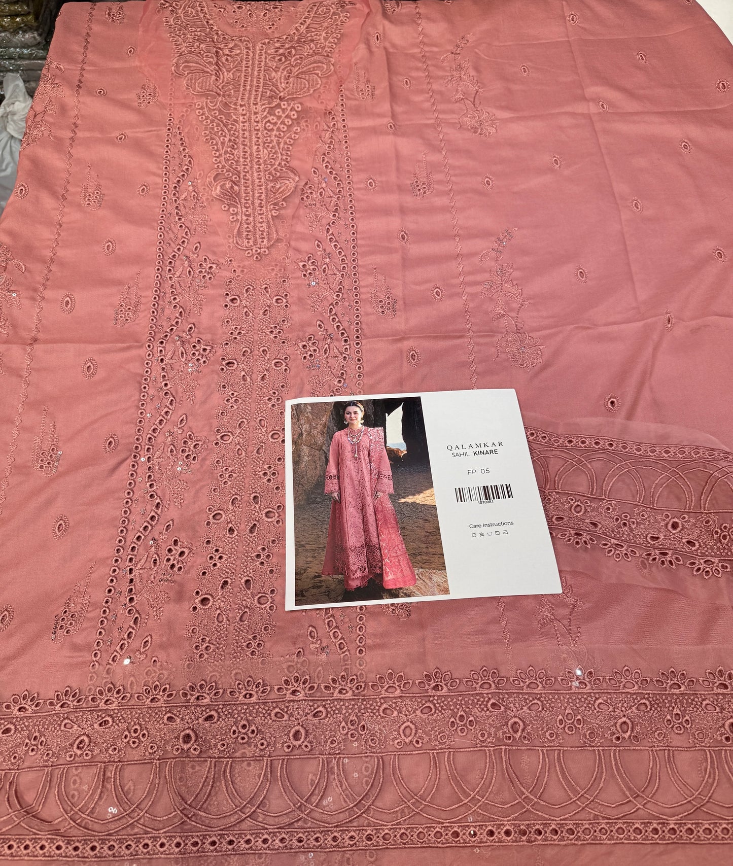 QALAMKAR FP05D DHANAK PALACHI SHAWL